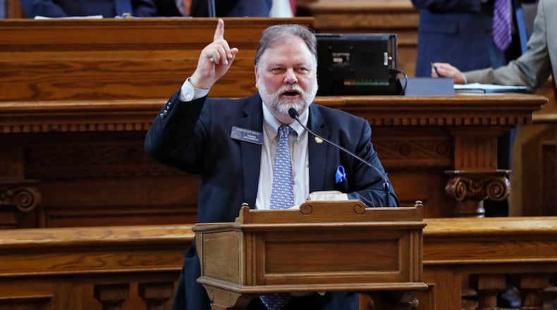 Georgia Senate Rules Committee Jeff Mullis announced Monday that he will not seek reelection this year. BOB ANDRES /BANDRES@AJC.COM