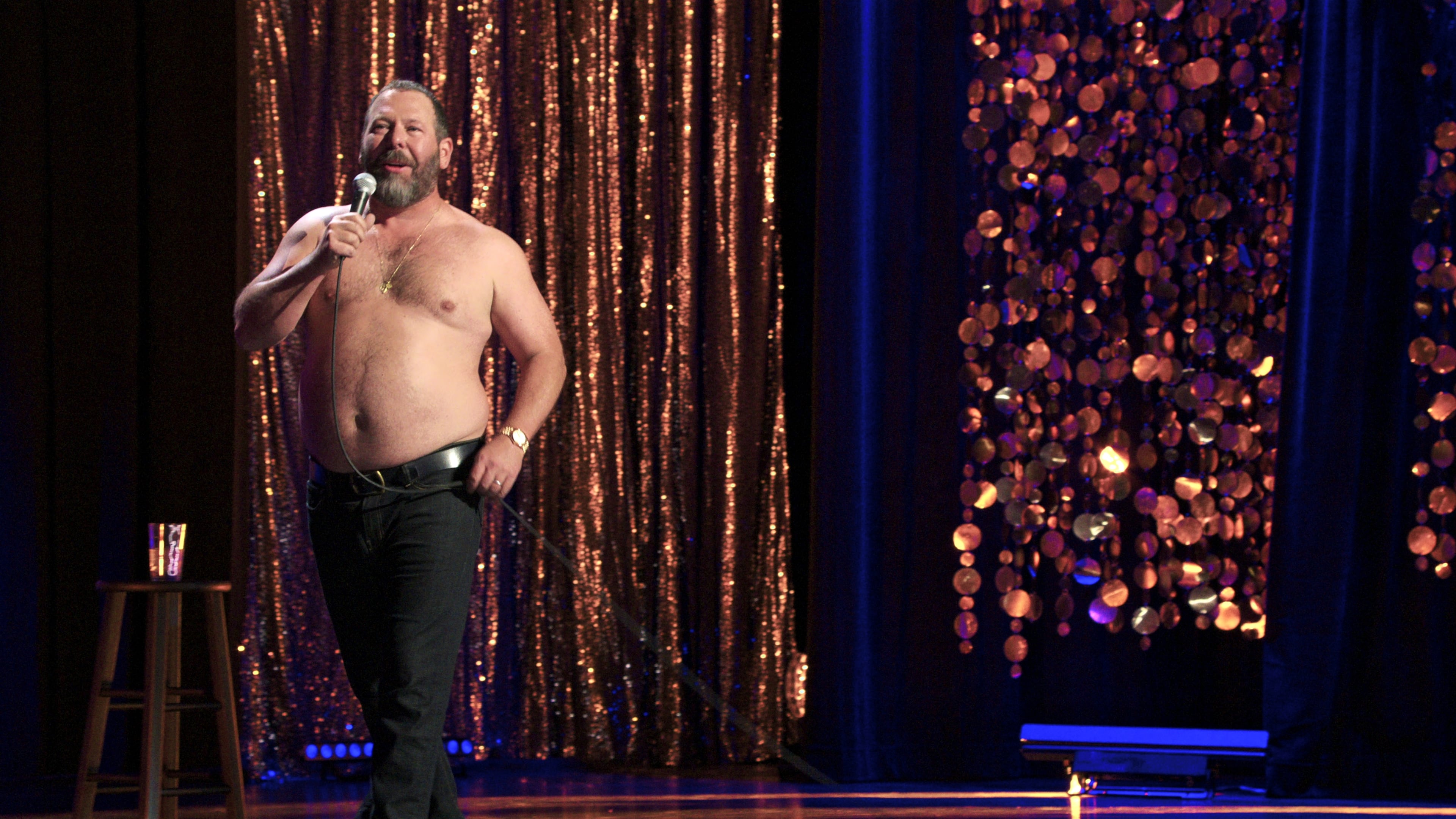Comedian Bert Kreischer has filmed five stand-up specials for Netflix, including "Razzle Dazzle" in 2023. Beginning next month, Kreischer will film a six-episode scripted comedy for the streaming platform at Atlanta's Cinespace Studios. (Courtesy of Netflix)
