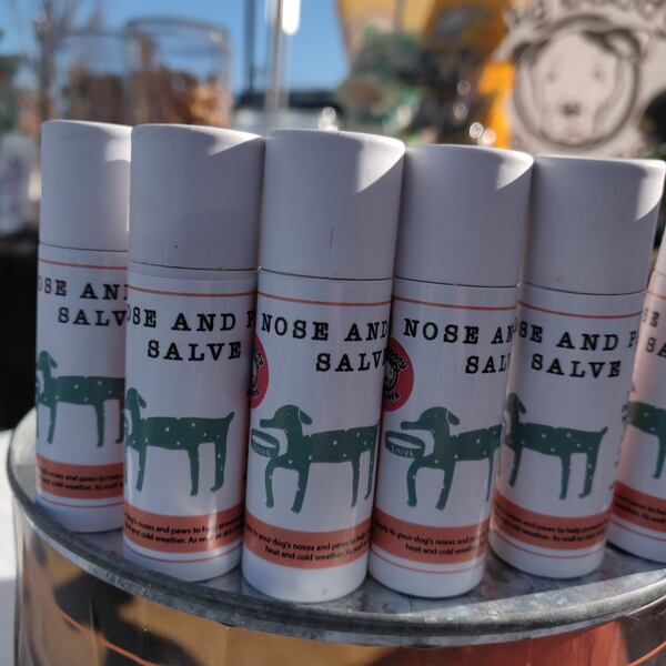 Paw and nose salve from Big Daddy Biscuits. Courtesy of Big Daddy Biscuits