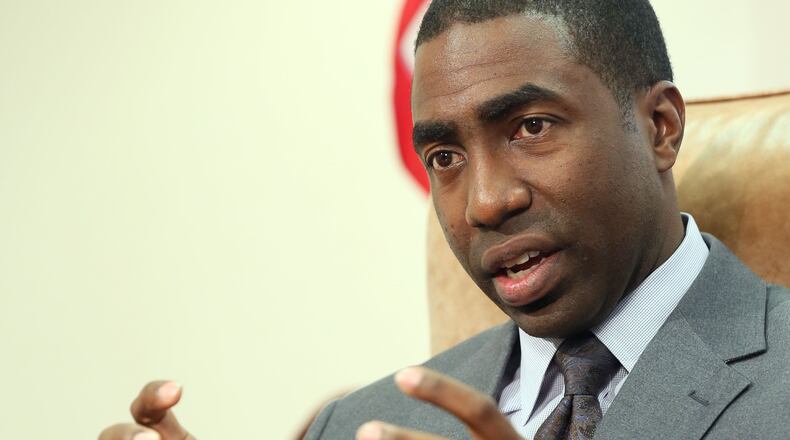 Interim DeKalb CEO Lee May said he hopes to find consensus about how to fix DeKalb’s problems.