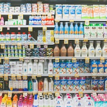 Milk, yogurt, and cheese contribute protein, along with other nutrients like calcium and vitamin D. (Courtesy of Sprouts Farmers Market)