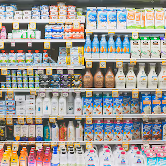 Milk, yogurt, and cheese contribute protein, along with other nutrients like calcium and vitamin D. (Courtesy of Sprouts Farmers Market)