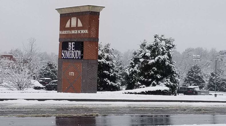 Marietta City Schools has announced a make-up day due to the recent inclement weather.