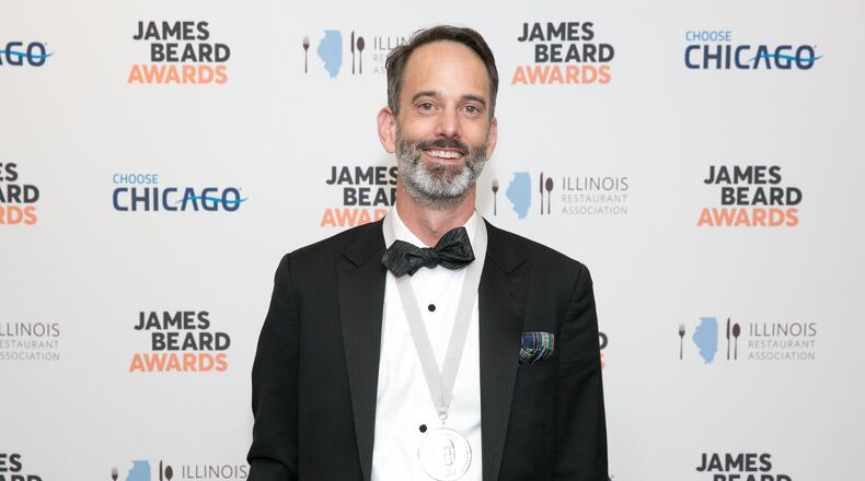 After five consecutive years vying for the James Beard Award title of Best Chef: Southeast, Miller Union chef and co-owner Steven Satterfield took home a coveted medal at an award ceremony Monday night in Chicago. CONTRIBUTED BY HUGE GALDONES FOR THE JAMES BEARD FOUNDATION