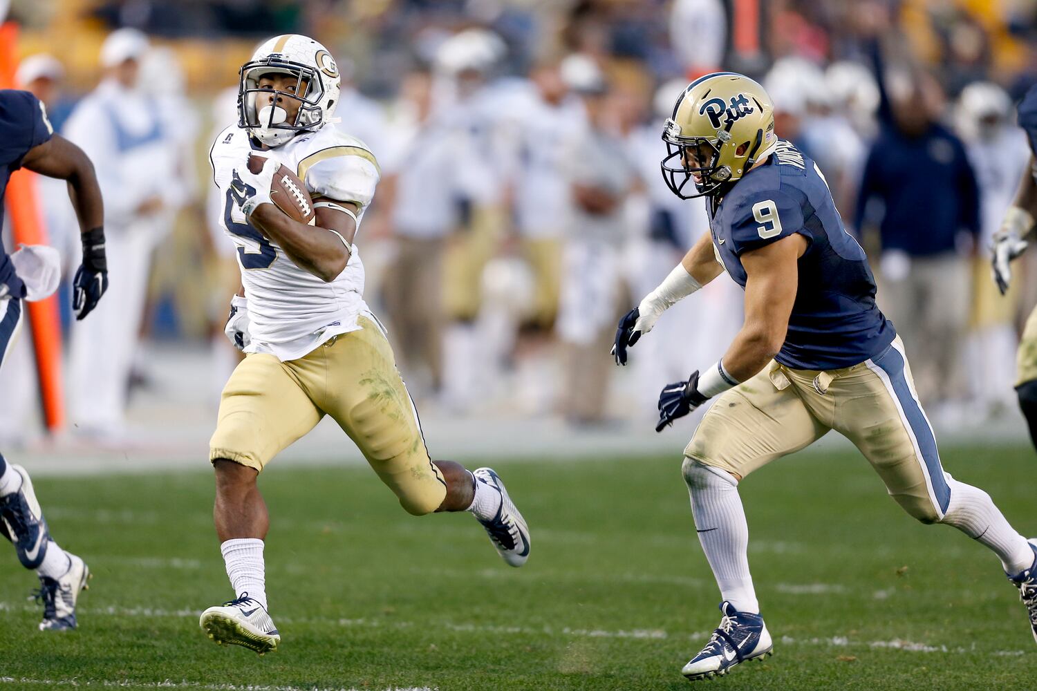 Final score: Georgia Tech 56, Pittsburgh 28