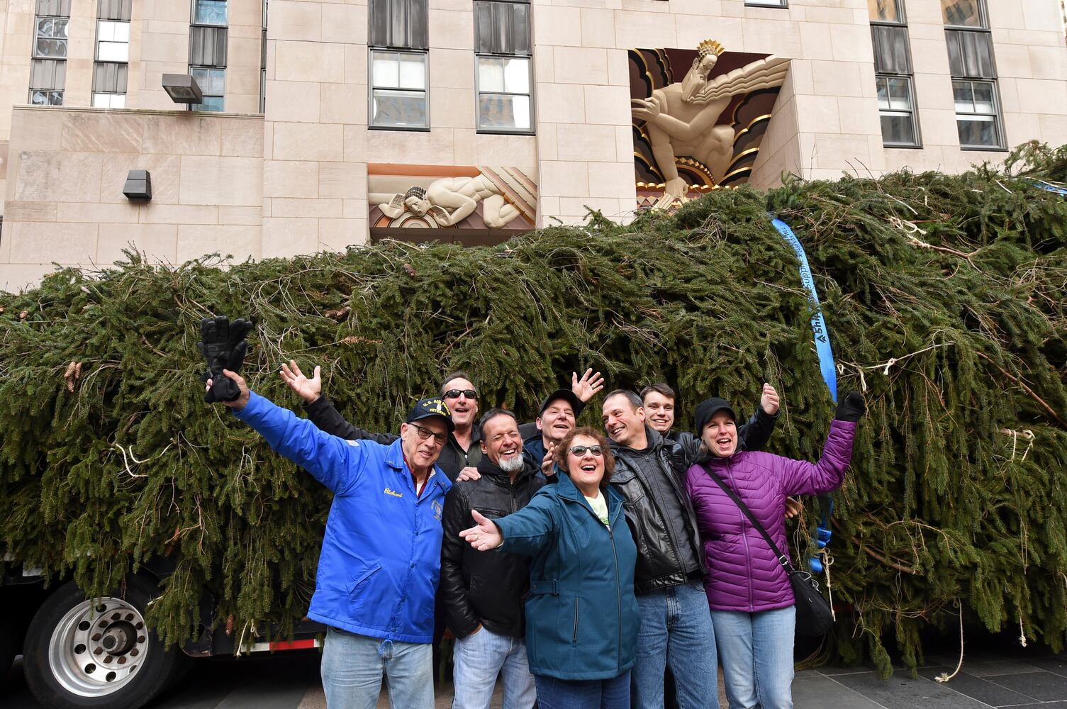 Rockefeller Center Tree Gallery