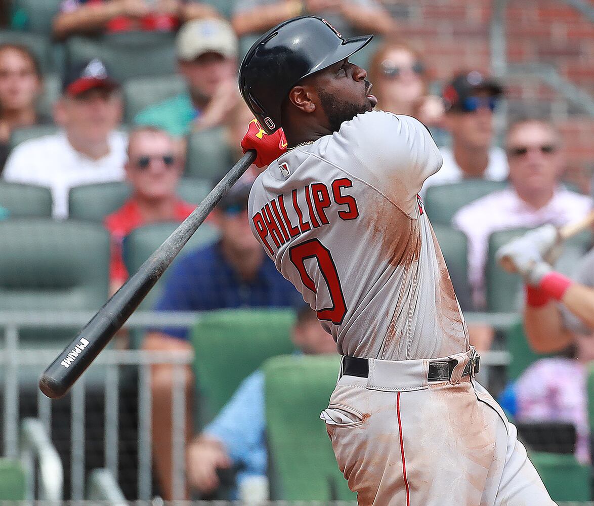 Photos: Braves collapse at home against Red Sox