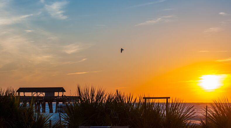 The beach on Tybee Island in southeast Georgia may be even more beautiful in the winter than at other times of the year. And the pleasingly mild winters allow plenty of outdoor activity.