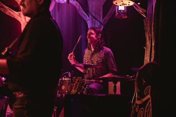 Drummer Matt McKinney said of Del Roscoe's self-titled debut album: "It’s like we just sort of put it all in a blender, and the best songs wound up on the album. Live, we can go in any direction.” (Courtesy of Jeff Shipman)