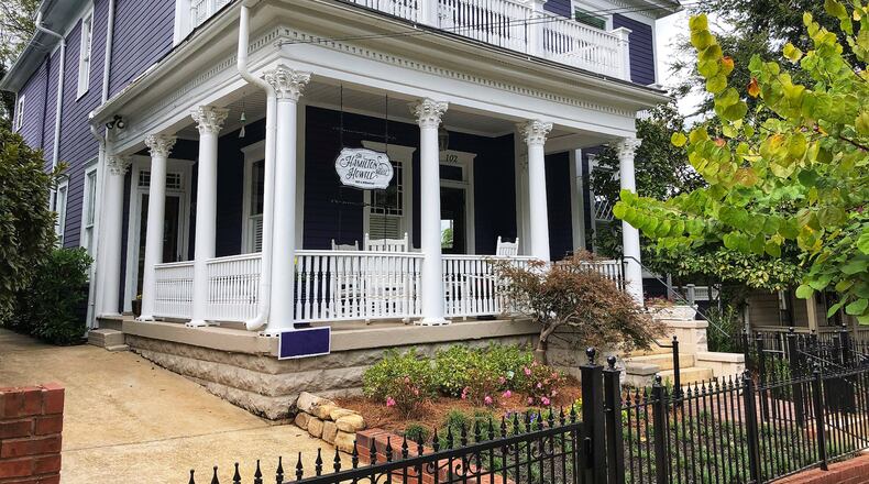 The Hamilton Howell House has four rooms and a relaxing outdoor space. Photo: Courtesy of Cori Lamont