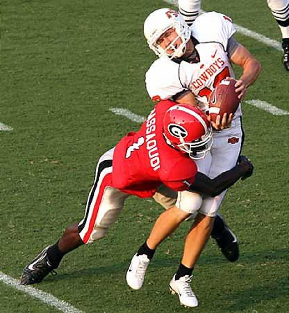Georgia Bulldogs 35, Oklahoma St. 14 (2007)