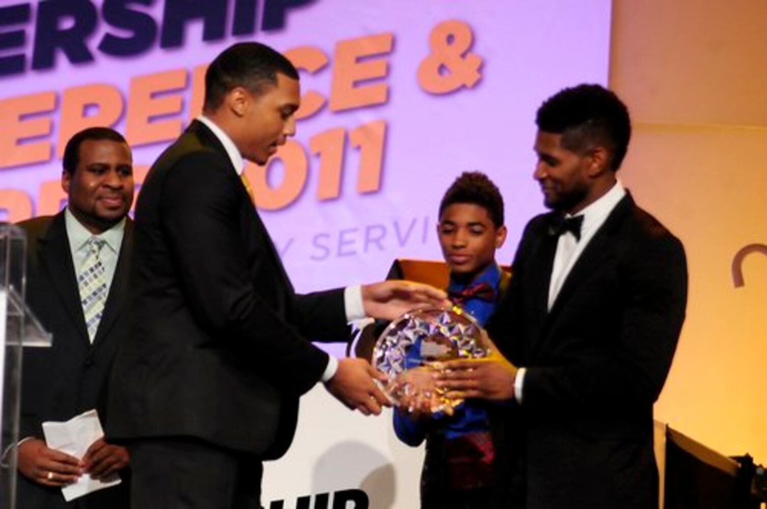 Grand night for Usher's New Look Foundation