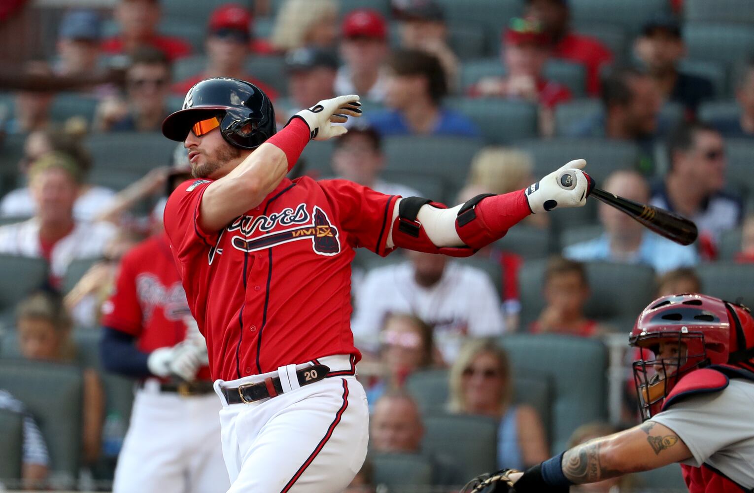 Photos: Braves host Cardinals again in Game 2