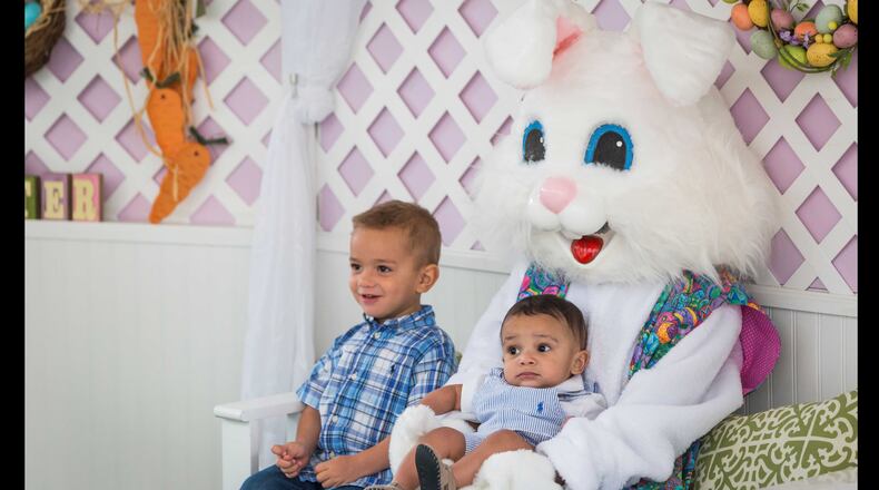 Mr. Cottontail will be at Avalon until April 20.