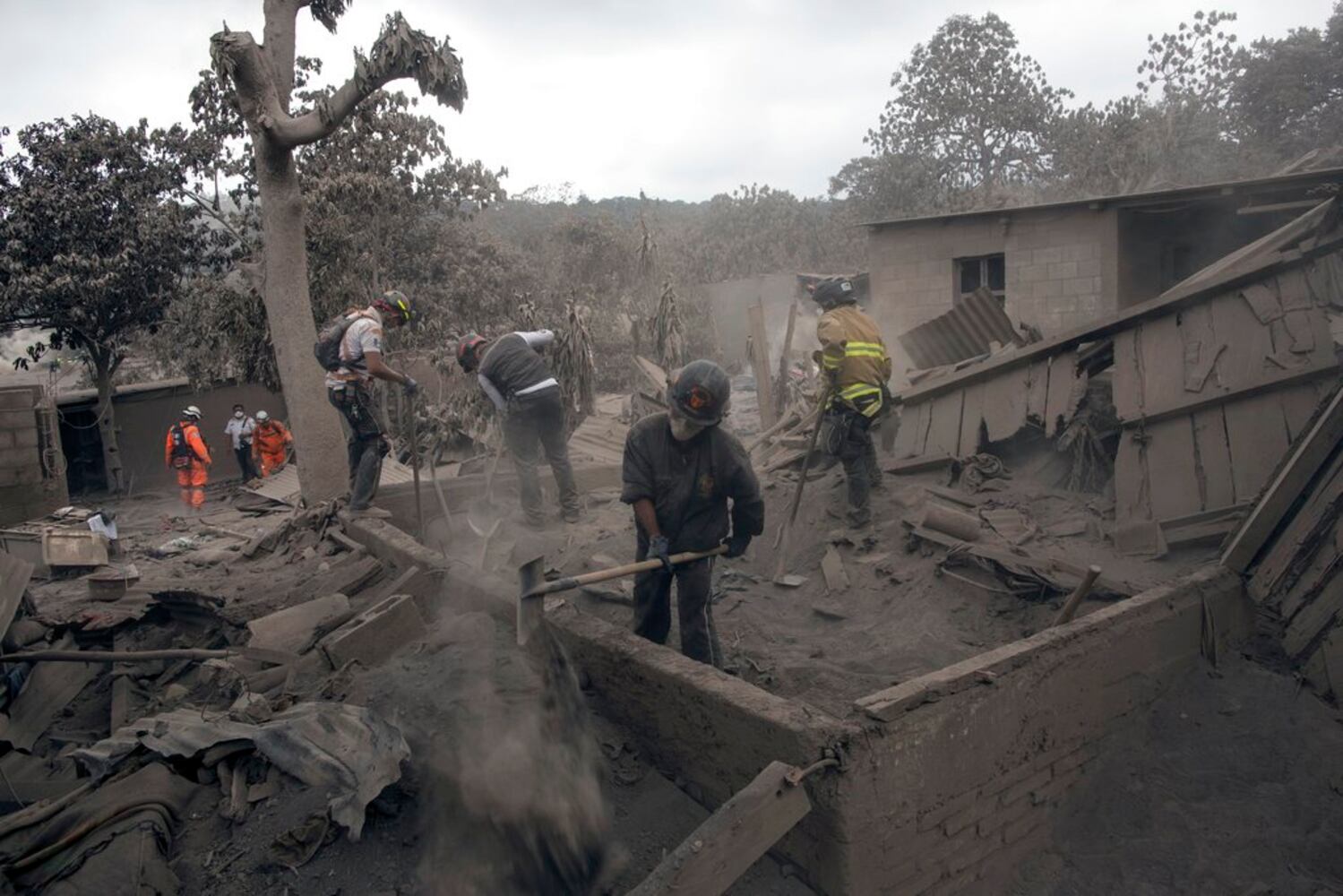 Photos: Deadly Guatemala volcano blankets country with ash