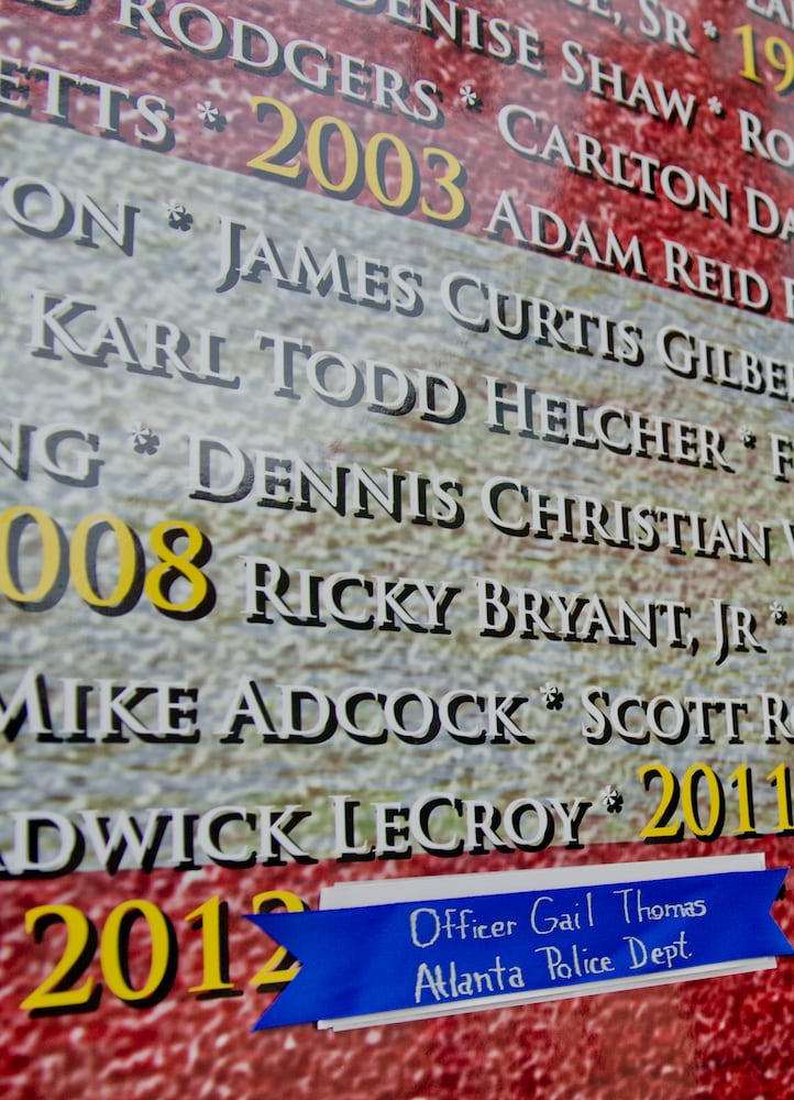 Georgia Law Enforcement Memorial Wall