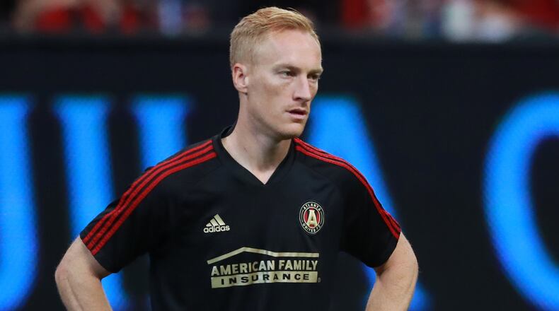 Atlanta United midfielder Jeff Larentowicz underwent arthroscopic surgery on his left knee to clean out cartilage Dec. 27