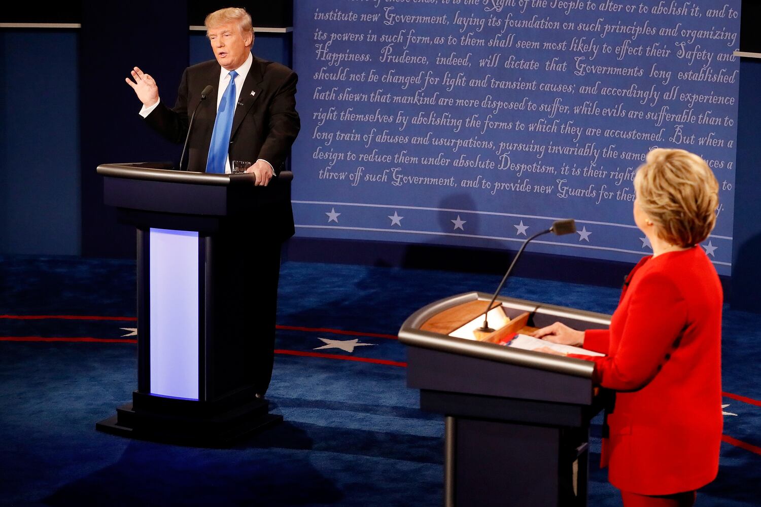 Presidential debate at Hofstra
