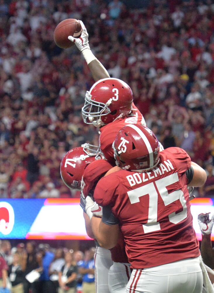 Photos: Alabama, FSU play at Atlanta’s Mercedes-Benz Stadium