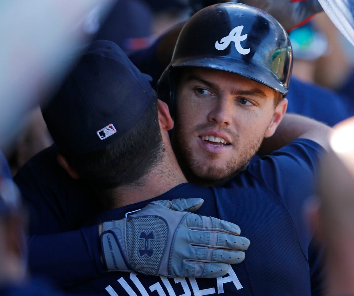 First baseman Freddie Freeman would be played by...