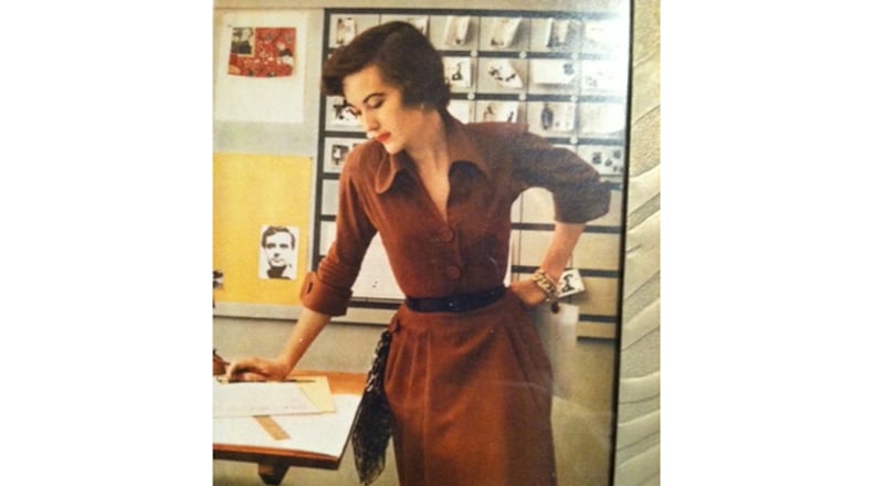 This photo of Carol Weston's mother, Marybeth Weston Lobdell, appeared in a 1951 edition of Mademoiselle magazine, where she worked as an editor.