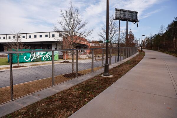 Views of the exterior of Pittsburgh Yards as seen from The Beltline in Atlanta on Tuesday, Dec. 9, 2025. (Natrice Miller/ AJC)