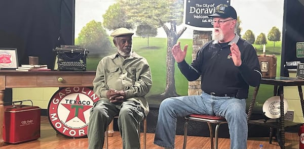 "Made in Doraville" participants are James Banks and Claude Willis, two former employees at the General Motors plant that was in Doraville from 1947 until 2008. (Courtesy)