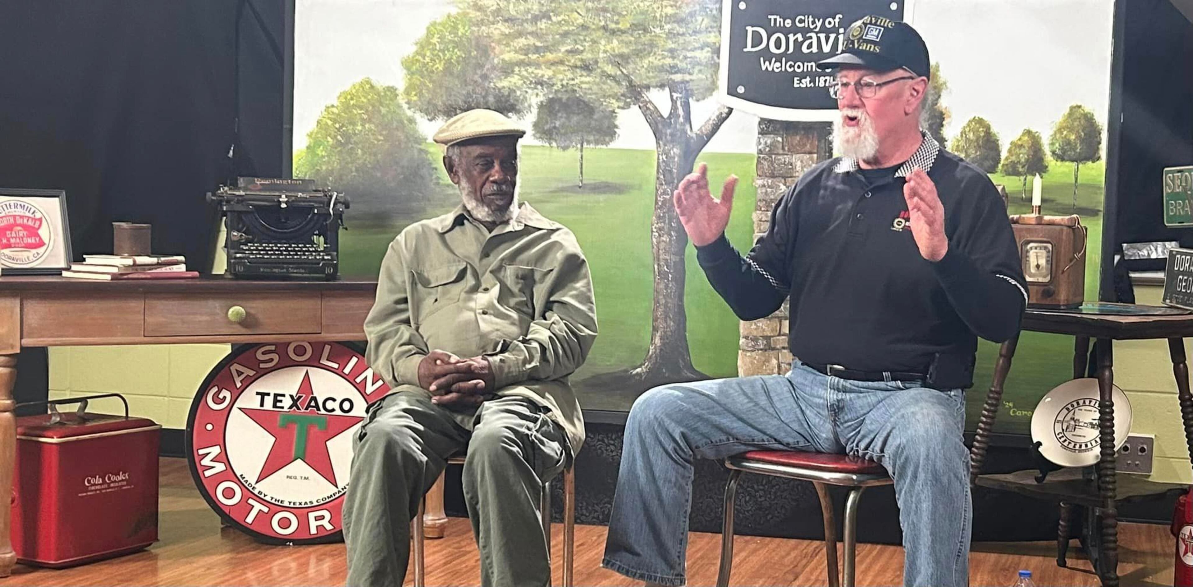 "Made in Doraville" participants are James Banks and Claude Willis, two former employees at the General Motors plant that was in Doraville from 1947 until 2008. (Courtesy)