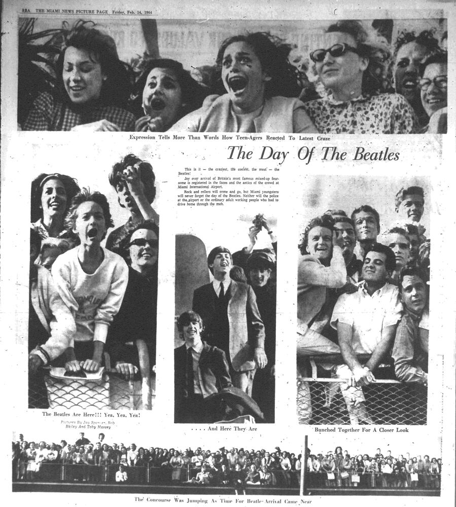 The Beatles visit Florida: Week of Feb. 16, 1964