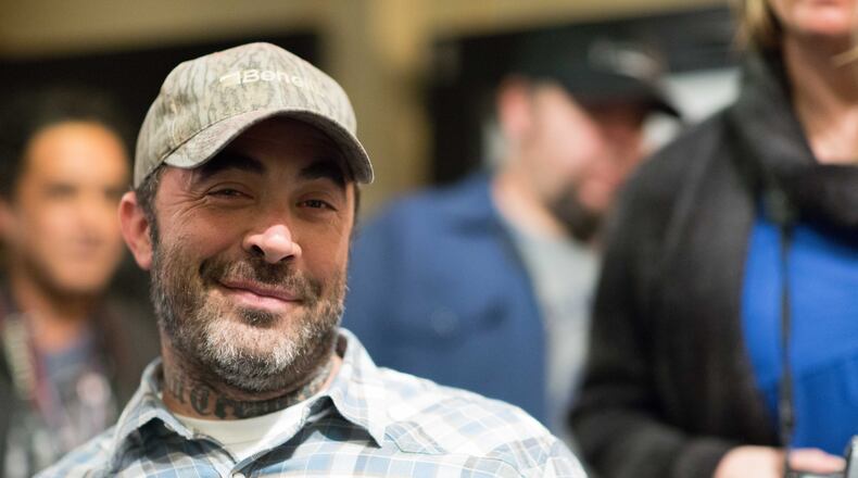 Aaron Lewis at the Fox tribute to Lynyrd Skynyrd in 2014. (SPECIAL/BRANDEN CAMP)