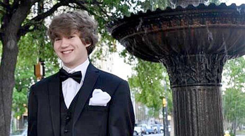 Jackson Moore was found unresponsive Sunday.