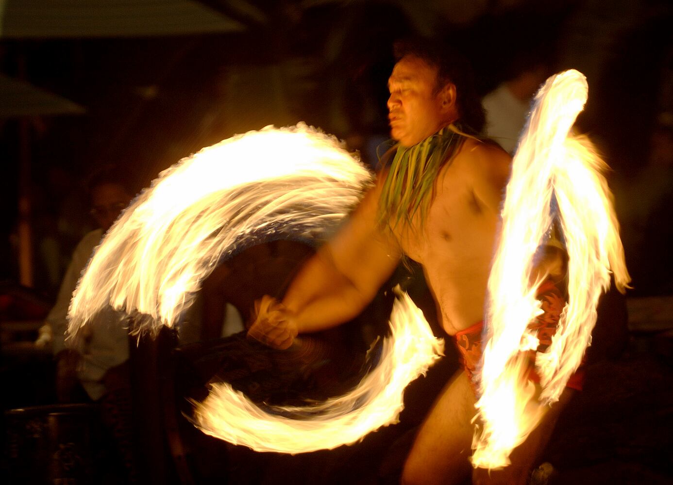 Carrying a torch for fire knife dancing? Well...