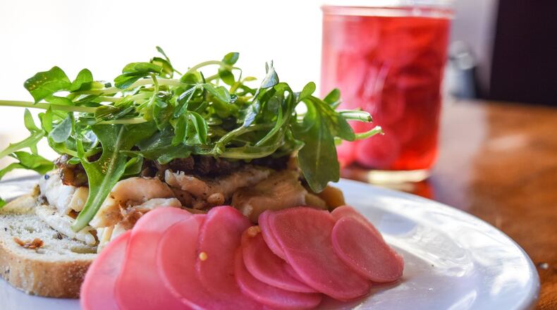 Dashi-Pickled Radishes. (Styling by Savannah Haseler/ Courtesy of Tori Allen PR)