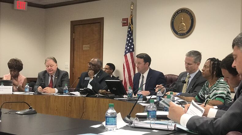 Senate study committee meeting