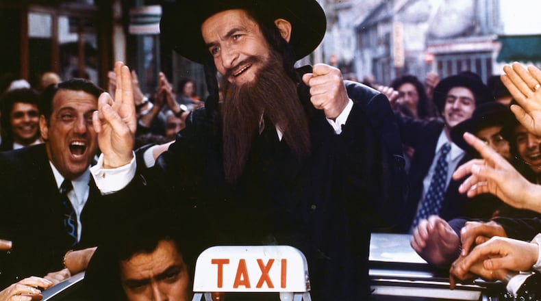 Louis de Funes stars in "The Mad Adventures of Rabbi Jacob," a 1973 French-Italian farce that is celebrating its 50th anniversary re-release. Photo: Gerard Oury