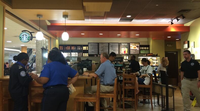 The Starbucks that closed in September in Hartsfield-Jackson's domestic terminal