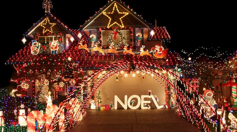 To benefit worthy causes, Cherokee County is hosting light displays in two county parks - Hobgood Park through Dec. 23 and Cherokee Veterans Park through Dec. 31. (Courtesy of Cherokee County)