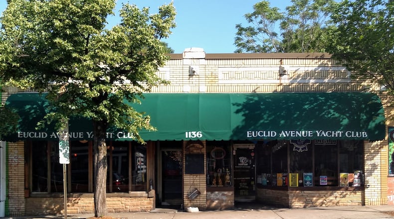 The exterior of Euclid Avenue Yacht Club. / Euclid Avenue Facebook page
