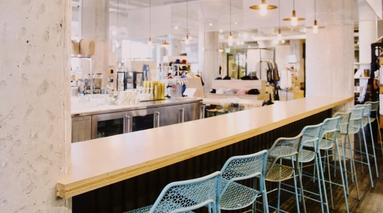 The interior of Likewise in Citizen Supply at Ponce City Market