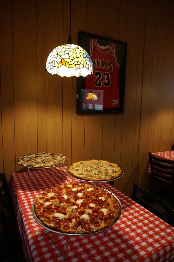 AJ's Pizzeria in Roswell offers Chicago-style tavern pizza. (Courtesy of You42 Studios)
