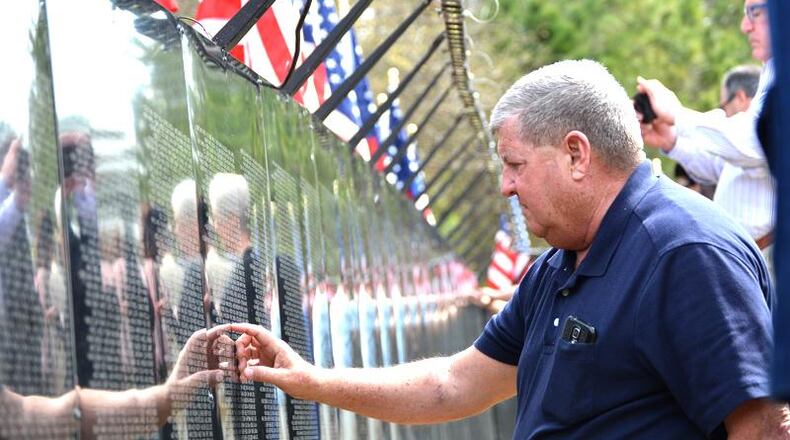 A public ceremony at 10 a.m. Saturday, March 28, at Newtown Park in Johns Creek will formally open the permanent display of “The Wall That Heals,” a replica of the Vietnam Veterans Memorial. CITY OF JOHNS CREEK