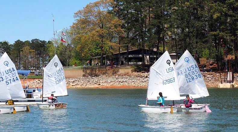 Open parks at Lake Lanier went to summer hours of 8 a.m. to 10 p.m. this week. A few parks and campgrounds remain closed due to high-water damage. ARMY CORPS OF ENGINEERS