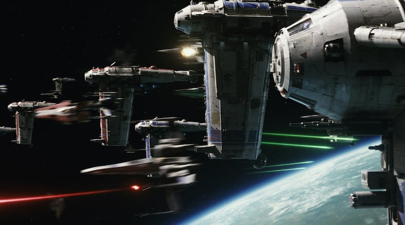 “Star Wars: The Last Jedi” is out now on 4K, Blu-ray, DVD and Digital HD packed with bonus extras. (Handout/TNS)