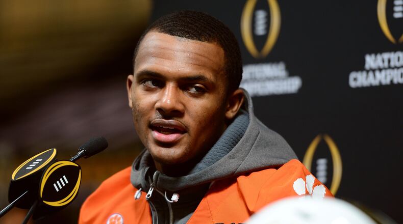 Clemson quarterback Deshaun Watson is in his third season and second in the College Football Playoff.
