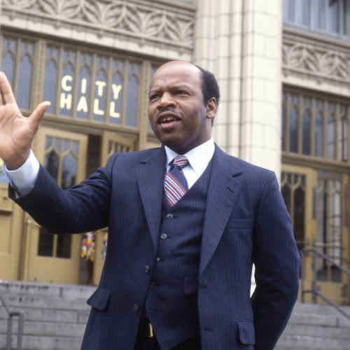 John Lewis won an at-large seat on the Atlanta City Council in 1981 and served until 1986. He's seen here outside City Hall in 1982. (Floyd Edwin Jillson / AJC file)