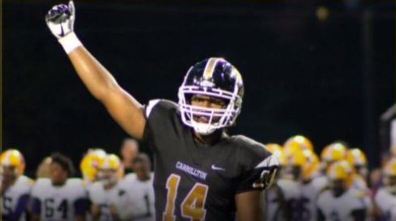 Carrollton's Kevin Swint has committed to Clemson