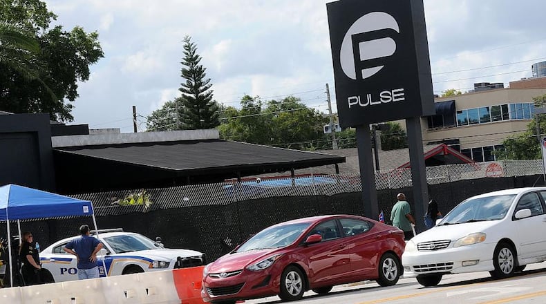 The Pulse nightclub is located in Orlando, Florida. It was the site of a mass shooting in June 2016, where 49 people were killed.