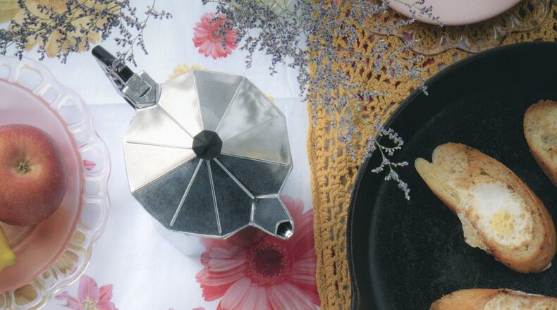 Eggs in a Nest from “Eat What You Watch” by Andrew Rea. PHOTO CREDIT: Scott Gordon Bleicher