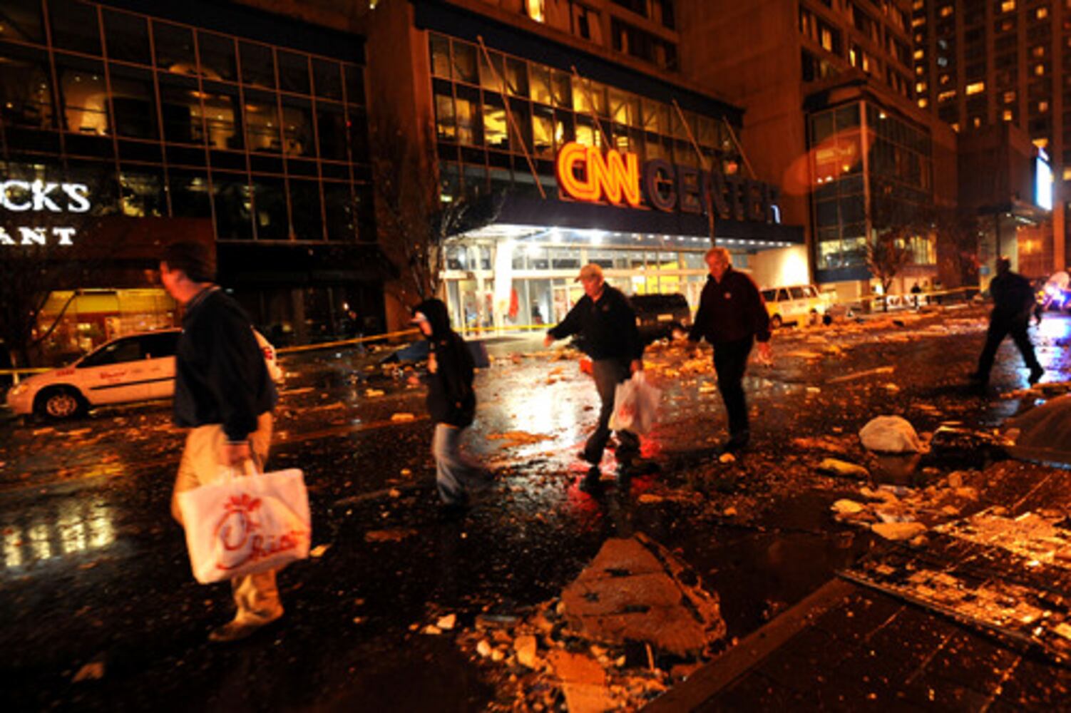Tornado hits downtown Atlanta (Gallery 1)