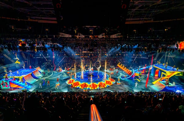 Ringling Bros. and Barnum & Bailey Circus doesn't have three rings anymore per se but still has action happening all the time. The show features 75 performers from 18 countries. Courtesy of Ringling Bros. 